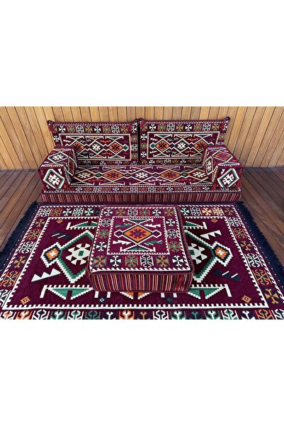 Kayra Export Şark Köşesi Yüksek Kalite Minder Takımı Konsepti  Anadolu Modeli...