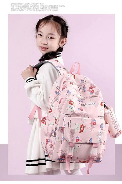 erorex School Bag Waterproof Nylon Teen Boys Girls Book Bag Middle School Backpack Outdoor Schoolbag