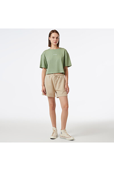 United 4 United Classic Kadın Krem Şort