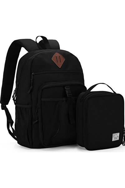 Generic مجموعة حقائب مدرسية للأطفال من 2 إلى 1 حقيبة ظهر مع حقيبة غداء للبنات...