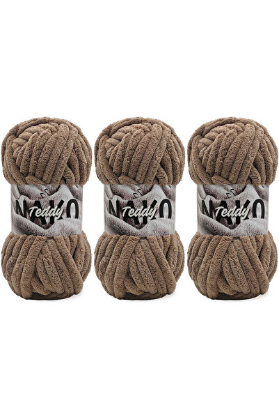 NAKO TEDDY 14057 SÜTLÜ KAHVE,3ADET