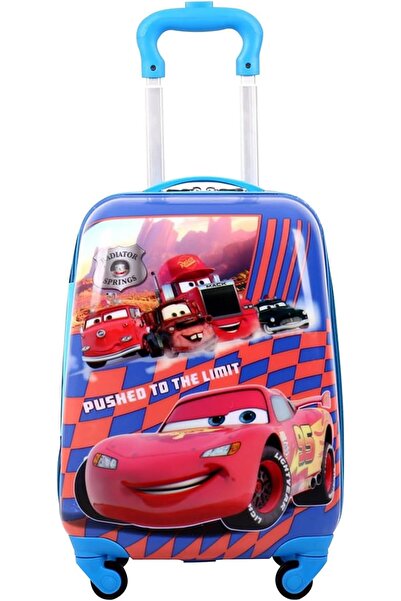 Generic حقيبة سفر للأطفال مقاس 18 بوصة مزودة بعجلات، حقيبة خفيفة الوزن للأطفا...