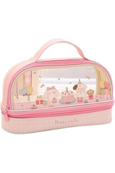 erorex Pencil Case Pencil Case Aesthetic Large Pencil Case Pink Pencil Case School Supplies Pencil Pouch