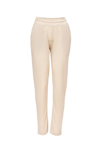 Weweus Μπεζ Γυναικείο Super Thin Sweatpants Bottom 199-2y