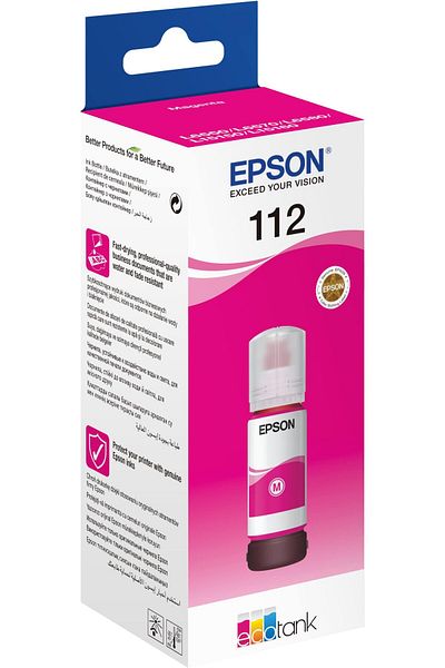 erorex زجاجة حبر Ecotank Pigment Magenta رقم 112