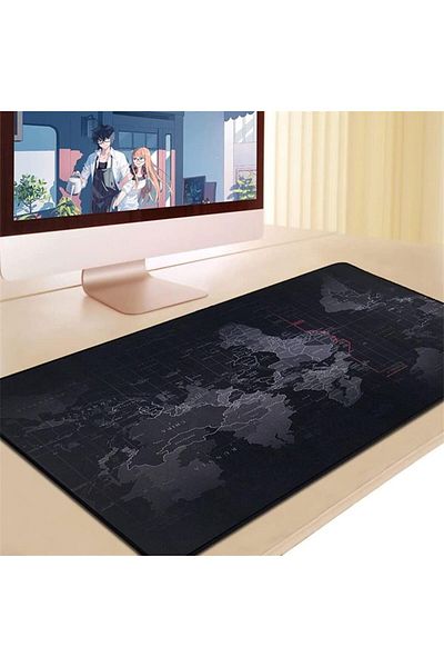 erorex Old World Map Mouse Pad Large Pad For Mouse Notbook Keyboard Pad Thickened Mouse Pad Gaming