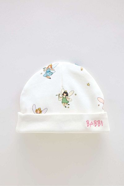 Atelier Babbi Fairy Tale Newborn Bib and Hat Set