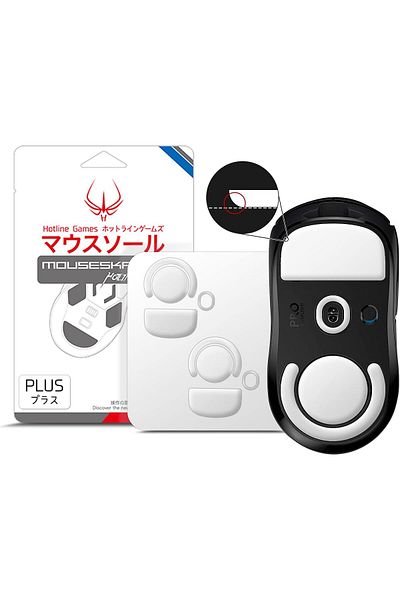 erorex 2Sets 3.0 Plus Rounded Curved Edges Mouse Feet Skates Compatible With Logitech G Pro
