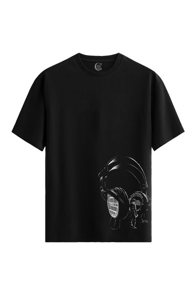 Color Luxe Max Sound 100% Cotton Women's Black T-Shirt - Premium Quality