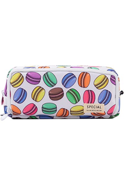 Generic حقيبة أقلام رصاص كبيرة الحجم ذات 3 حجرات B