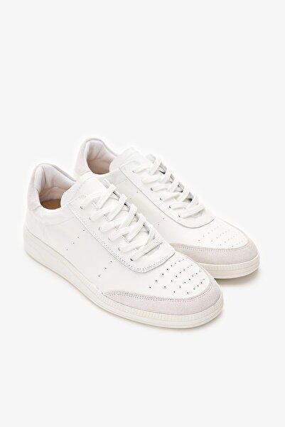 Louis Cardy Cosmos White Genuine Leather Women's Sneakers