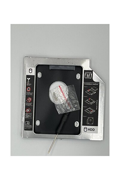 telesar 9,5MM HDD KIZAK CADDY NOTEBOOK İÇİN İKİNCİ HARDDİSK YATAĞI