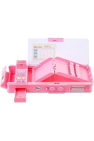 erorex Pop Up Multifunction Pencil Case For Girls Random Pattern Cartoon Pen Box Organizer Stationery With