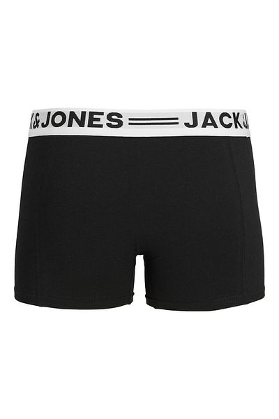 Jack & Jones Ανδρικό μαύρο λογότυπο 3 τεμαχίων Boxer Pack - Sense