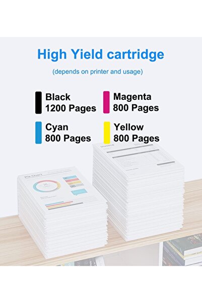 erorex عبوة من 4 خراطيش حبر بديلة لطابعات كانون Pgi 1400Xl Pgi 1400 متوافقة