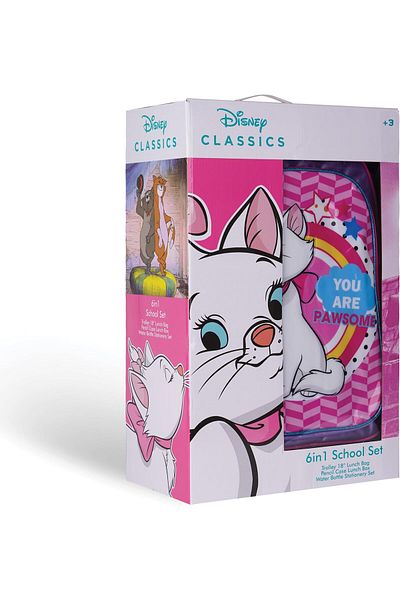 erorex Marie You Are Pawsome 6 In 1 Trolley Box Set For Girls 18 Inch Size Pink