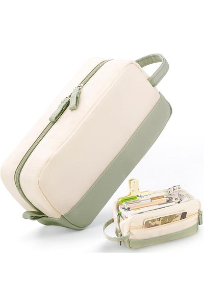 erorex Large Pencil Case Pen Pouch School Supplies Organizer Bag Marker Pouch For Middle School Office