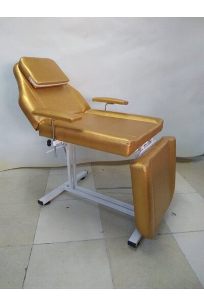 cosmos TATTOO VE KALICI MAKYAJ ÜÇ KIRMALI YASTIKLI KOLLU SEDYE