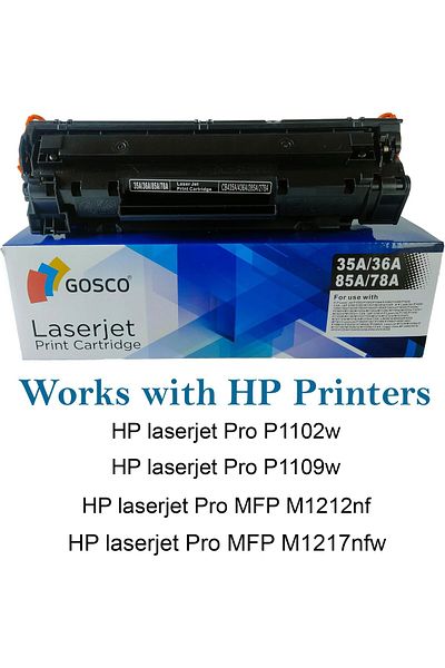 erorex خرطوشة حبر ليزر متوافقة 85A Ce285A لطابعات HP Laserjet Pro: P1102 P1102W P1100 M1212Nf 1 أسود