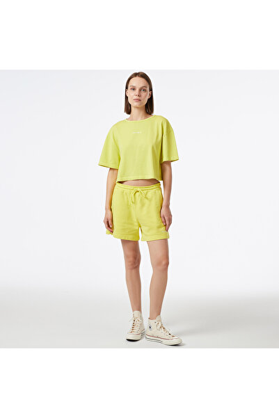 United 4 UNITED4 Kadın Sarı Şort