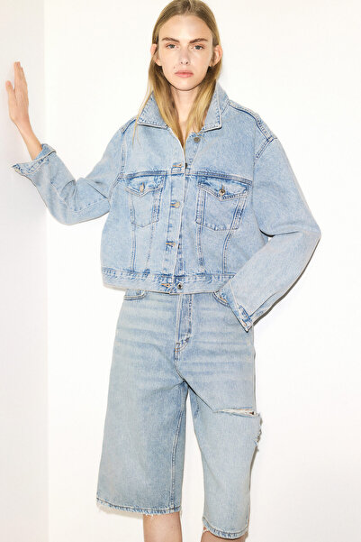 H&M High Knee Kot Şort