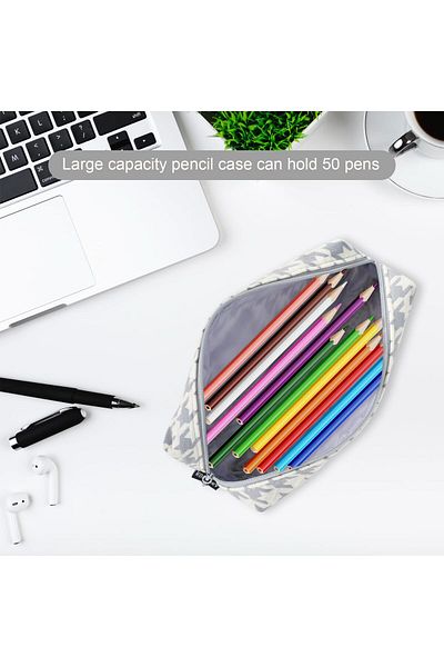 erorex Teenager Pencil Case Pencil Case Made Of Cotton And Linen Materials Girls Pencil Case With