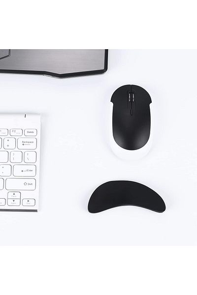 erorex قطعتان من مسند راحة اليد المريح المصنوع من مادة التبريد الناعمة ووسادة معصم منزلقة تتحرك معك