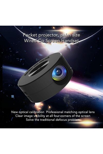erorex Mini Portable Projector Small Outdoor Video Projectors With Synchronize Smartphone Screen Function