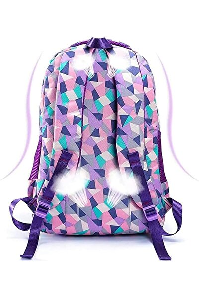 erorex 3Pcs School Bags Children School Backpack Geometric Print Backpack School Bags For Teenagers Large