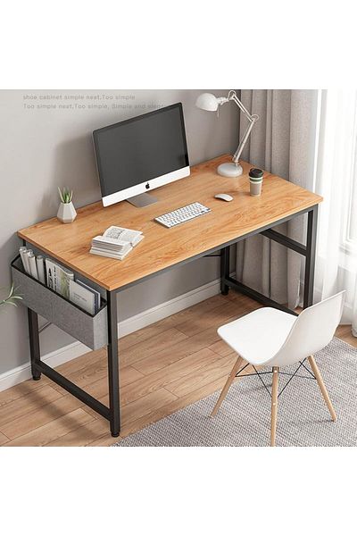erorex Modern Small Computer Desk Study And Home Office 7 Cm X 55 Cm X 106 Cm Wood