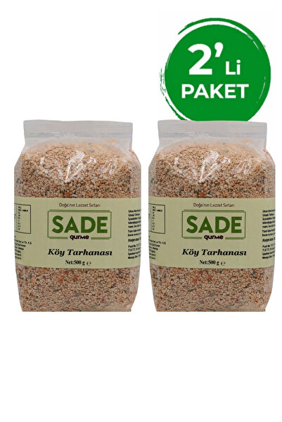 Sade Gurme Köy Tarhanası 2'li Paket (2X500 GR) 2 Adet