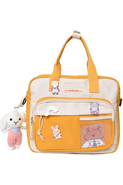 Generic Backpack Travel Backpacks Bookbag For Women And Men With Pin And Acce...