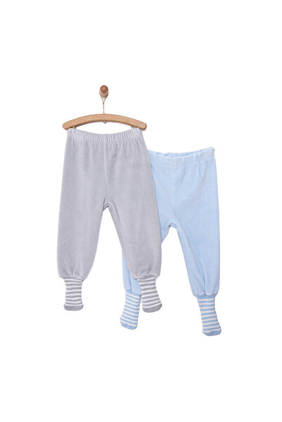 ebebek Hello Baby HelloBaby 2li Çoraplı Pantolon 2li Çoraplı Pantolon Erkek Bebek
