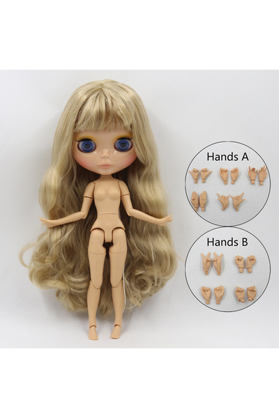 Choice دمية عارية بأيدٍ ICY DBS Blyth دمية 1/6 bjd جسم مفصل بشرة سمراء دمية و...