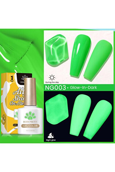 Born Pretty 10 ml Fosforlu (Luminous) Kalıcı oje NG003 (55949)