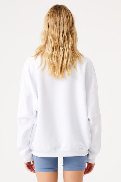 Jerf White Aura Sweatshirt