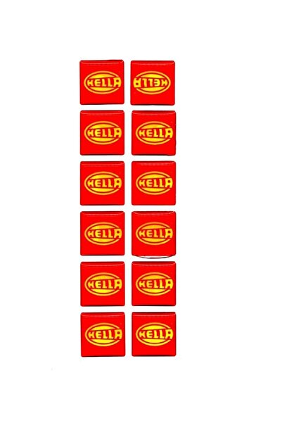 BsElektronik Hella Drop Sticker 2 Cm Wide 12 Pieces Hella Drop Sticker for He...