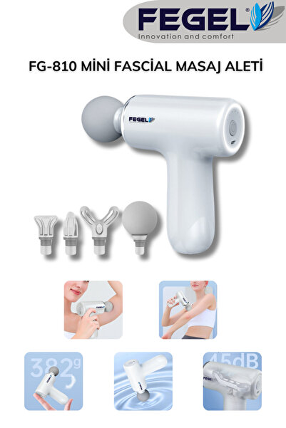 Fegel Mini Fascial Gun Profesyonel Masaj Tabancası