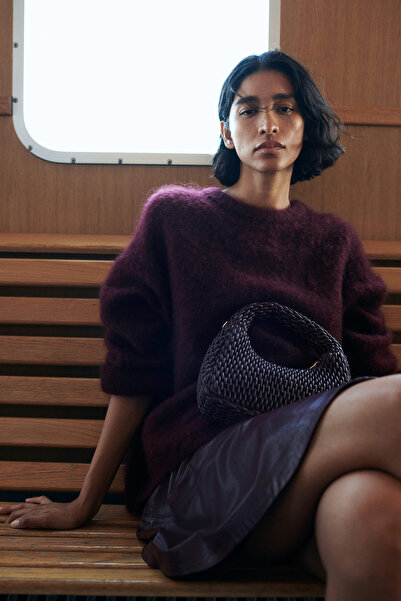 H&M Kaplamalı Kloş Etek