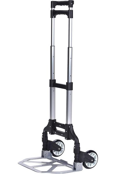erorex Medical Utensils Transport Cart Silver And Black