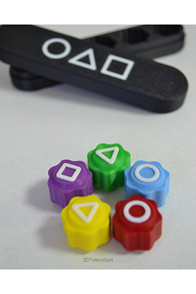 TEKNO Colorful Beast Squi̇d Game Gonggi Game - 5 Stone Korea Game