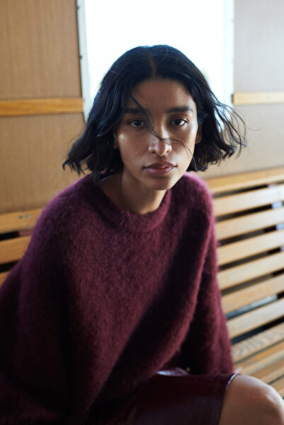 H&M Kaplamalı Kloş Etek