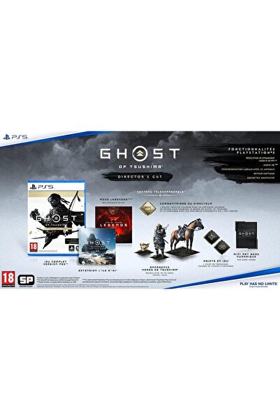 erorex لعبة Ghost Of Tsushima Director'S Cut لجهاز PS5 Black 10Ghocu2