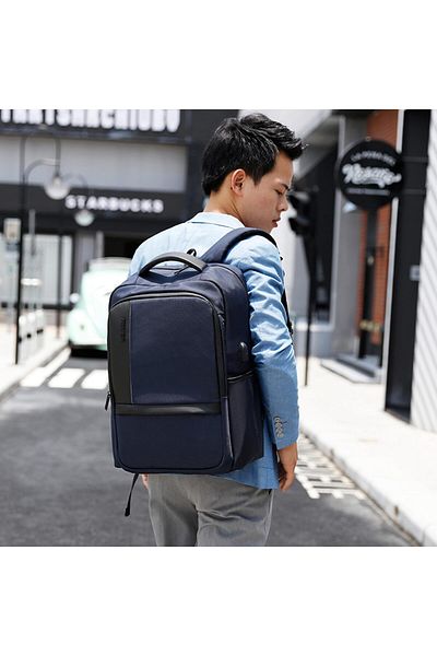erorex Casual Travel Backpack Water Resistant Unisex School College Bag With Built In Usb Port And Laptop