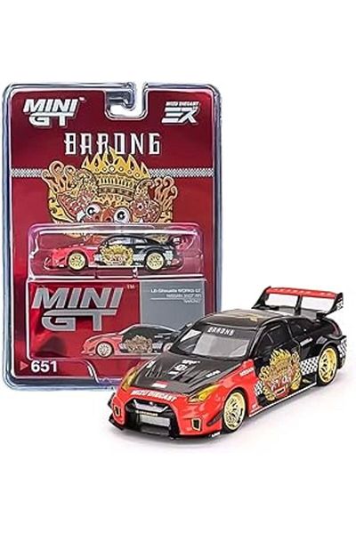 mini gt 1/64 Lb-Silhouette Works Gt Nissan 35Gt-Rr Ver.1'Barong' Mini Gt X Mizu