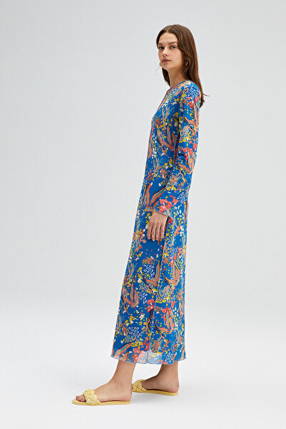 Touché Privé Patterned Ribbed Dress