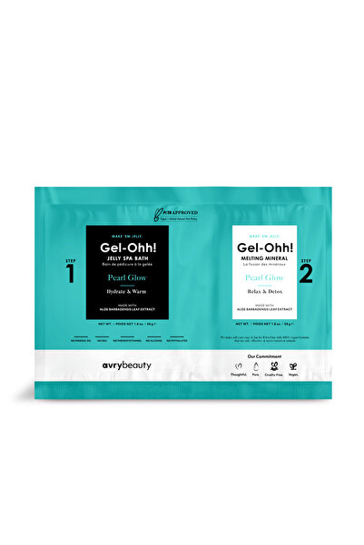 Voesh Jelly Spa Pedicure Set - Pearl Glow