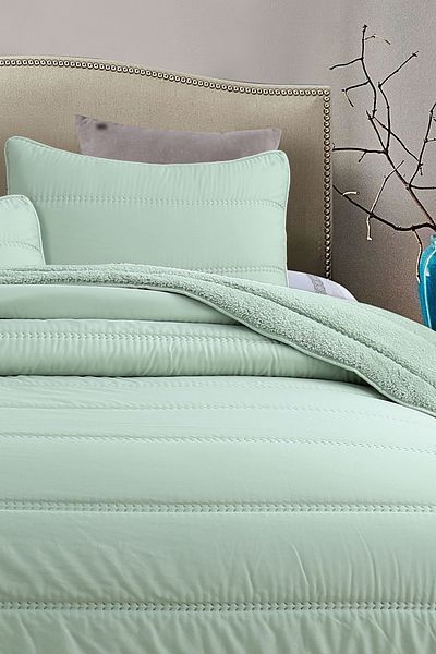 ZEBRA CASA مفرش سرير مزدوج من مايس