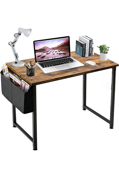 erorex Computer Desk 100Cm Home Office Computer Desk Writing Study Desk Gaming Desk Simple Laptop Table