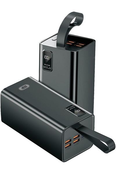 erorex بنك طاقة 40000 Pd 22.5W+ USB 4 بشاشة رقمية